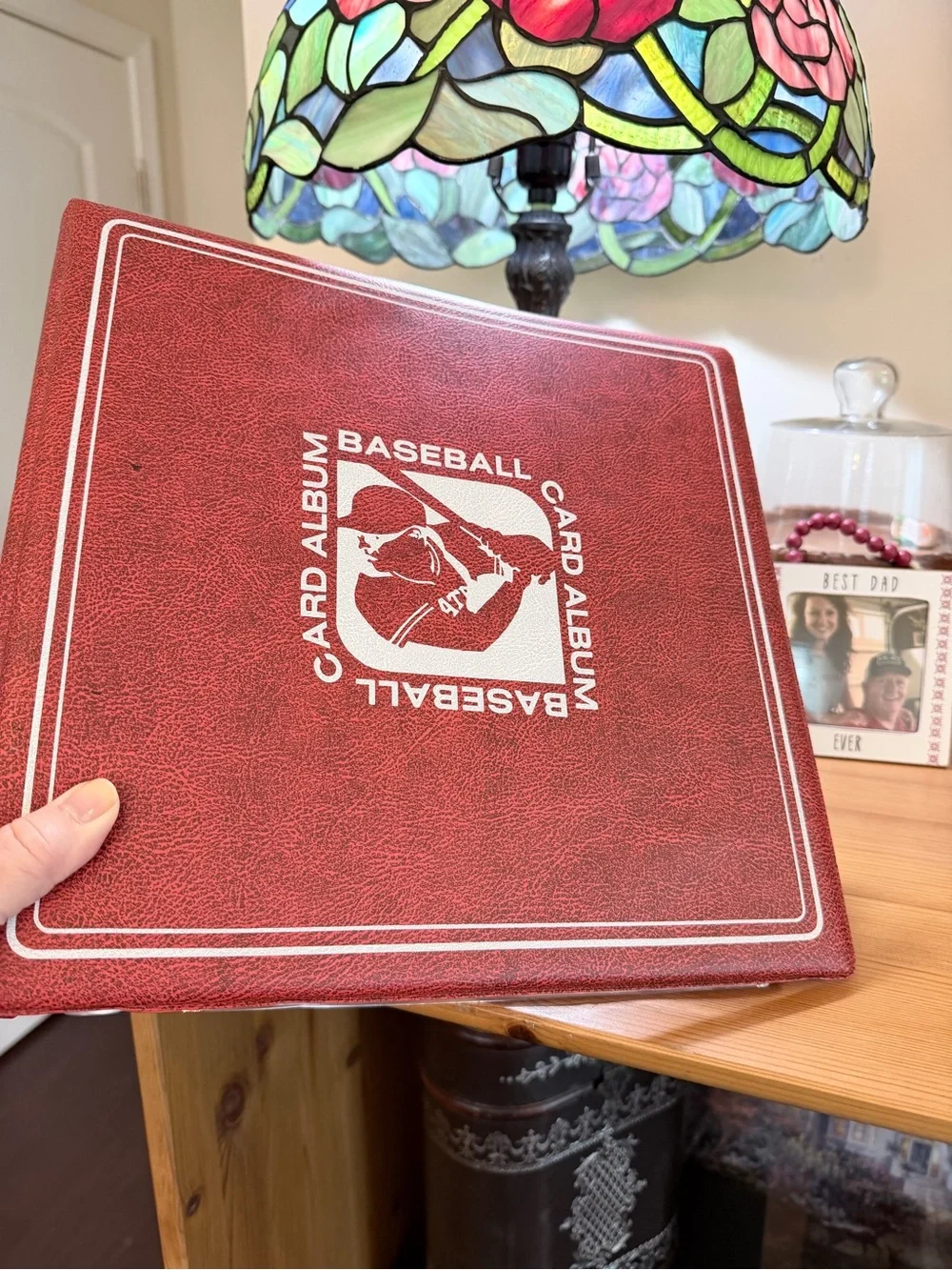 Topps Red Baseball Card Collector Album